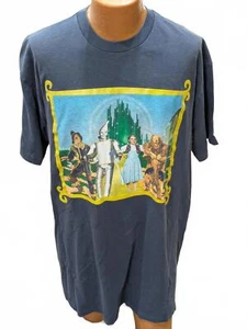 Wizard of Oz Vintage Single Stitch Graphic Front and Back Tee Big and Tall - Picture 1 of 9