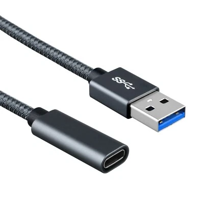 New USB C 3.1 Type C Female to USB 3.0 Type A Male Port Converter Adapter Plug - Image 1 of 4