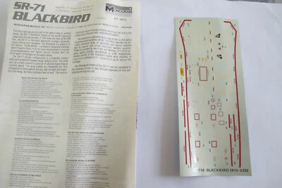 Lockheed SR-71 Blackbird Monogram | N° 5810 | 1:72 - Photo 1/4