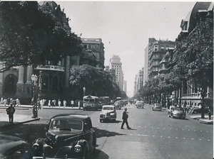 RIO DE JANEIRO c. 1950 - Contretype Avenue Rio Branco Brésil - NV 6455 - Imagen 1 de 2