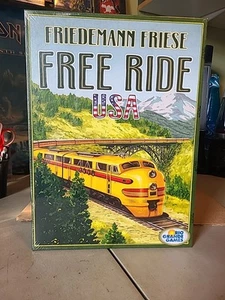 Friedemann Friese Free Ride USA Board Game NEW - Picture 1 of 4