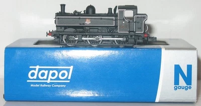 Dapol N 2S-007-002 BR Lined Black 0-6-0 Pannier 8771 Weathered DCC Ready - Image 1 of 4