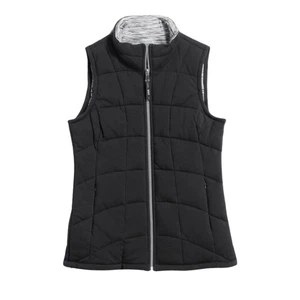 Chaleco acolchado negro reversible Andrew Marc Performance talla mediana - Imagen 1 de 4