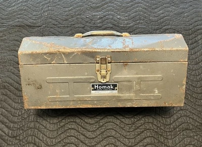Homak Tool Box Model 819 Chicago Illinois 19”x7”x8.5”  - Image 1 of 4
