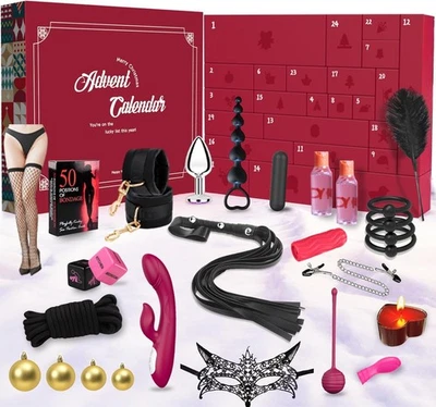 Erotischer Adventskalender 2025 für Paare und Erwachsene Singles - Bild 1 von 4