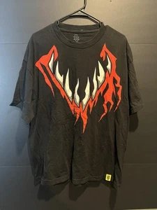 WWE NXT FINN BALOR BLACK DEMON TEETH 2-SIDED GRAPHIC T Shirt ADULT SIZE XL - Picture 1 of 12