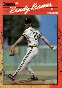 1990 Donruss #409 Randy Kramer - Picture 1 of 2