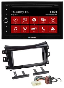 Blaupunkt MP3 DVD Bluetooth DAB 2DIN USB Autoradio für Nissan Navara (ab 16) - Bild 1 von 9