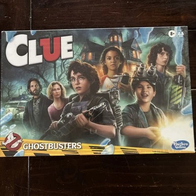 Ghostbusters CLUE Multiplayer Board Game - NEW - Image 1 of 4