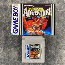 The Castlevania Adventure Nintendo Game Boy Color Advance Cart + Manual Genuine 
