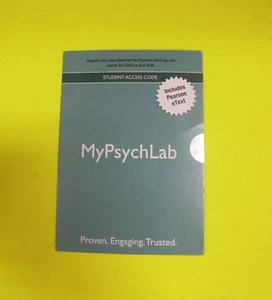 MyPsychLab Student Access Code NEU VERSIEGELT 0-205-20651-4 - Bild 1 von 2
