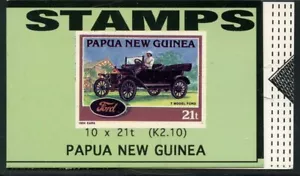 Papua Nuova Guinea 1994 2K10 Libretto Auto Storiche SG# SB10 Nuovo H - Foto 1 di 1