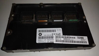 2010 Dodge Caravan Chrysler Town & Country 4.0L módulo ECM P68050411AD - Imagem 1 de 4