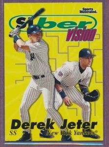 1997 Sports Illustrated Siber Vision Derek Jeter #62!! - Picture 1 of 2