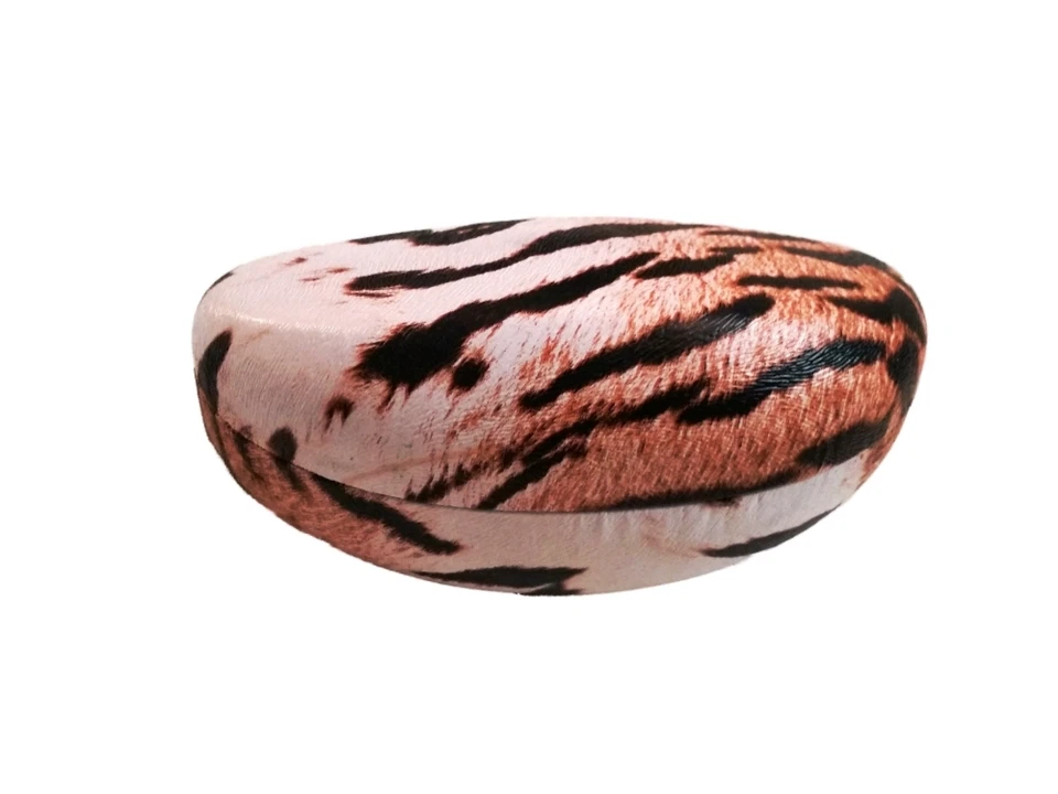 Estuche para gafas de sol/ojos duros texturizados con estampado de tigre ~ ¡Gran idea de regalo! Foto 1 de 1
