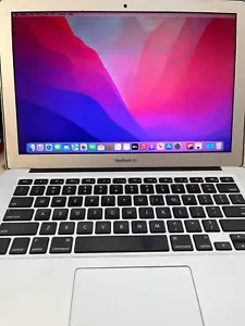 Apple Macbook Air A1466 2017 13" Laptop Core i5-5250U 1.6ghz 8GB 256GB Monterey - Picture 1 of 6