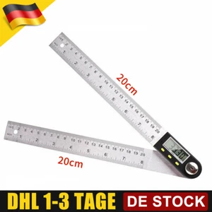 20cm Winkelmesser Winkelmessgerät Industrie-Digital Stellwinkel Winkelmesser DHL - Bild 1 von 12