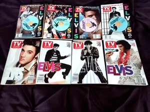 TV Guide Elvis Lot of 8- CD /Hologram issues -all are like new-see pic! READ - Picture 1 of 1