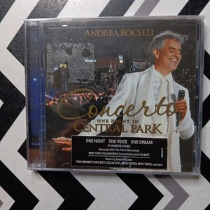 BRAND NEW SEALED Concerto One Night in Central Park Audio CD By Andrea Bocelli - Picture 1 of 5