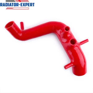 For VW Jetta 1.8T Mk4 Turbo Golf Beetle /Audi TT Silicone Intake Inlet Hose Red - Picture 1 of 11
