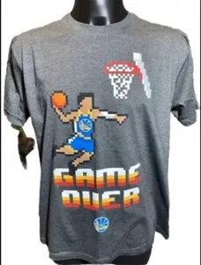 Maglietta NBA Basketball Taglia L Golden State Warriors Game Over Edizione Limitata - Foto 1 di 4