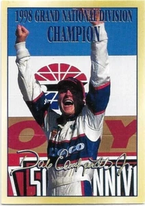 Dale Earnhardt Jr 1998 Hasbro/Kenner Die-Cast Cars Insert Cards HOF - Picture 1 of 1