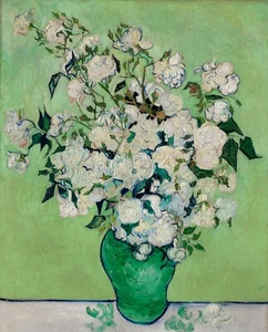 Impresión o lienzo - Rosas (1890) por Vincent Van Gogh - Imagen 1 de 1