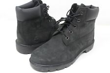Timberland Women's Black Leather Waterproof Ankle Boots Size 5