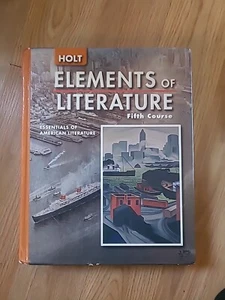 Elements Of Literature, Essentials Of American Literature, Fifth Course, Holt - Picture 1 of 5