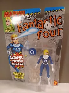 Toy Biz Marvel Super Heroes Fantastic 4 Invisible Woman 5in Action Figure 1994 - Picture 1 of 2