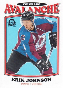 2016-17 O-Pee-Chee Hockey Retro #77 Erik Johnson
