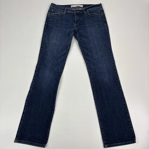 Abercrombie & Fitch ERIN Straight Jeans Low Rise Dark Wash Damen Größe W28 L29,5 - Bild 1 von 14