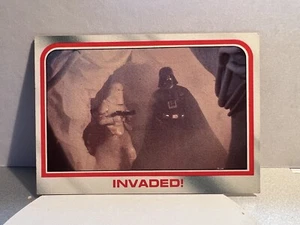 Vintage 1980 Topps Star Wars Empire Strikes Back Card #49 Invaded! | Darth Vader - Picture 1 of 2