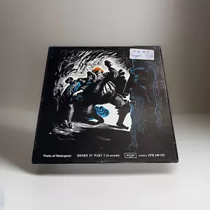 WORKS OF SHAKESPEARE HENRY IV PART II 4 VINYL BOX SET ARGO ZRG 5212-5 - Picture 1 of 8