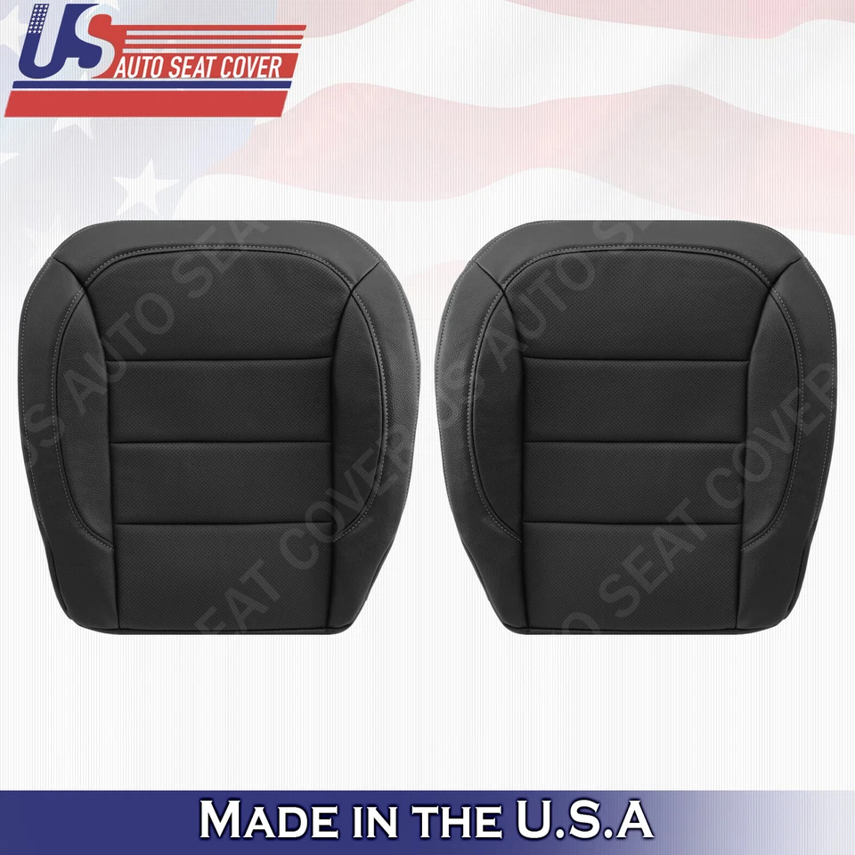 For 2012 to 2015 Mercedes Benz ML350 ML 550 Bottom Perforated Leather Seat Black - Image 1 of 1