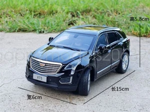 JKM Cadillac XT5 SUV Diecast Coche Modelo Niños Juguete Regalo Blanco/Negro Nuevo en Caja Escala 1/32 - Imagen 1 de 13