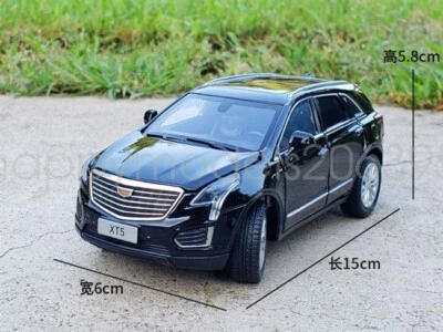 JKM Cadillac XT5 SUV Diecast Car Model Kids Toy Gift White/Black NIB 1/32 Scale - Image 1 of 4