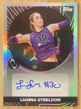 2023 Topps Athletes Unlimited AU Auto Rainbow Foil #AUA-LS LIANNA SYBELDON /50!!