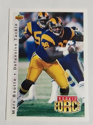 1992 Upper Deck Marc Boutte Star Rookie #403 - Image 1 of 2