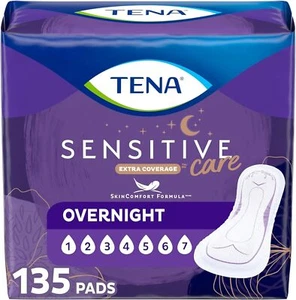 TENA Sensitive Care Incontinence Pads, Bladder Control, Postpartum for Women, - Picture 1 of 6