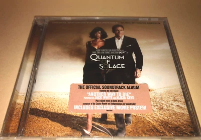 James Bond 007 Quantum of Solace CD soundtrack David Arnold Alicia Keys Jk White - Image 1 of 4