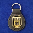 GSG9 Anhänger Leder Bundespolizei SEK MEK Schlüsselanhänger 