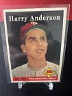 Harry Anderson 1958 Topps #171 Philadelphia Phillies. VINTAGE BASEBALL SET BREAK
