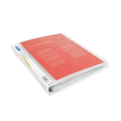 Rapesco Presentation Four-Ring Binder 25mm A4 Clear (Pack of 10) 0717 - Image 1 of 2