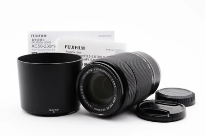 FUJIFILM FUJINON XC 50-230mm F/4.5-6.7 OIS II Lens w/hood [Exc+++] Japan #A617 - Image 1 of 4
