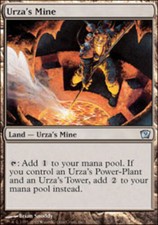 1x Urza's Mine NM, English MTG 9th Edition