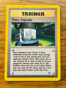 Time Capsule (90/111) seltenes Neo Genesis Set Pokémonkarte! KOSTENLOSES P&P! - Bild 1 von 55