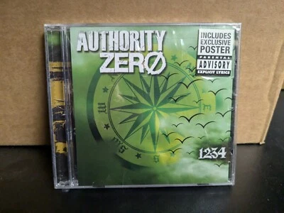 Authority Zero : 12:34 Music CD (2007) Brand New Factory Sealed — 第 1/2 张图片