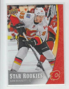 15/16 UD NHL Star Rookies Calgary Flames Sam Bennett Rookie RC card #3 - Picture 1 of 2