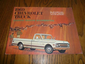 Brochure vendita accessori personalizzati Chevrolet Truck 1969 - Vintage - Foto 1 di 6